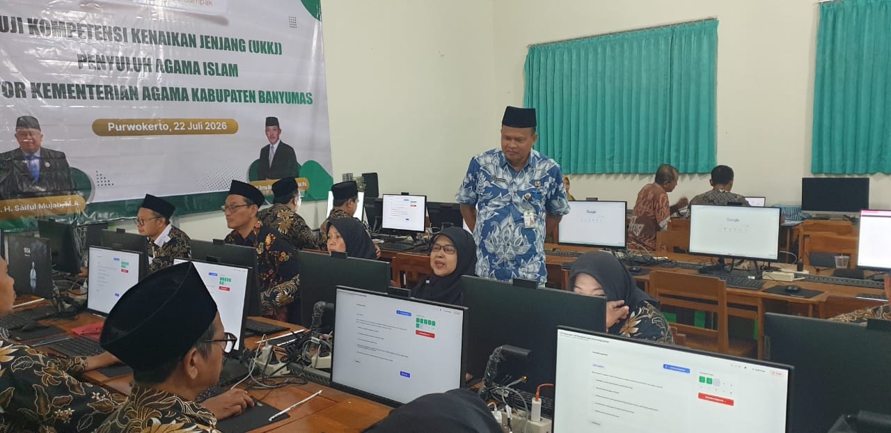 Kasi Bimas Islam Banyumas Tinjau Langsung Pelaksanaan Uji Kompetensi Penyuluh Agama Islam 2026 IMG-20260722-WA0015.jpg