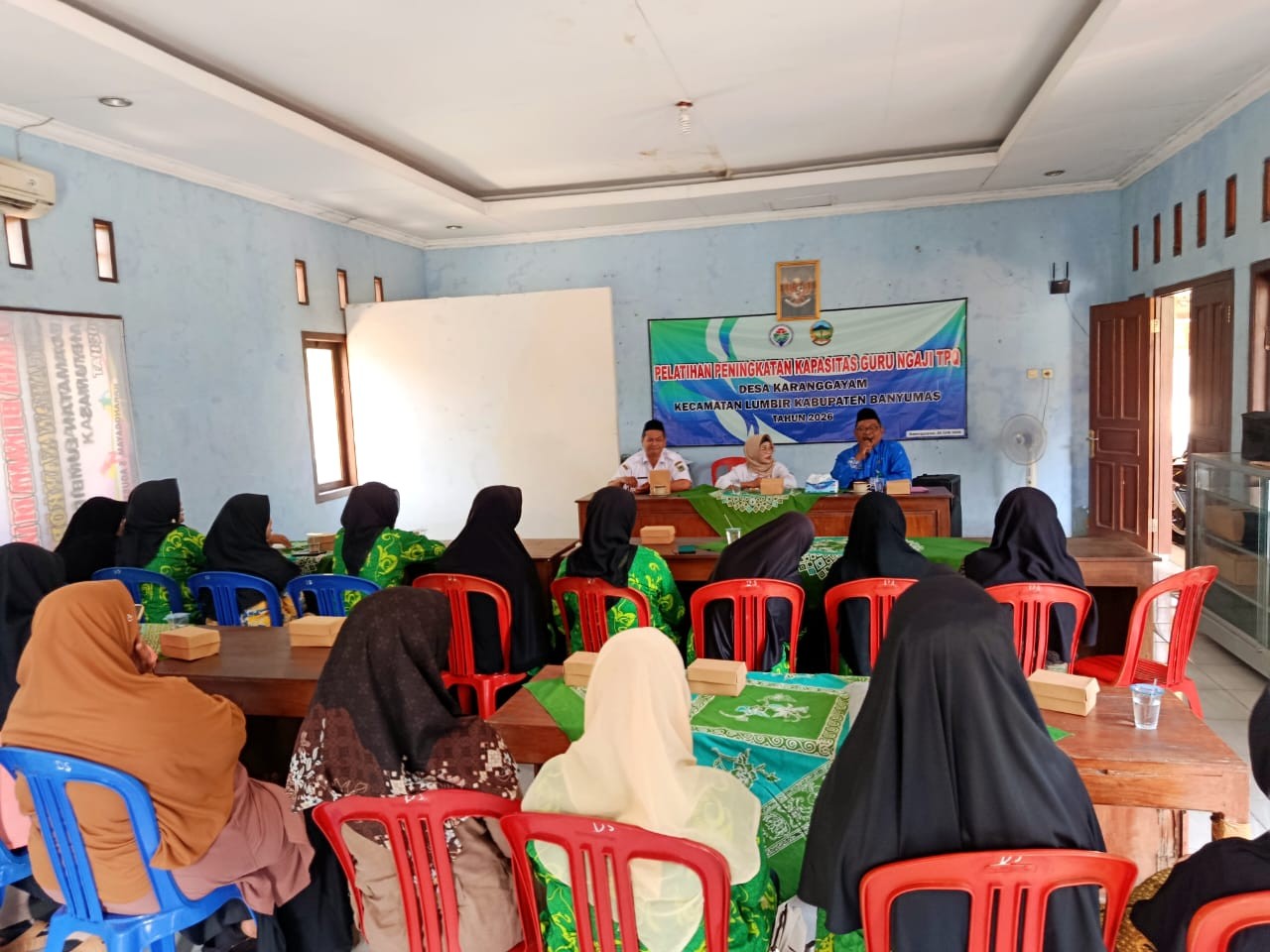 Tingkatkan Kualitas Pendidikan Al-Quran, Kepala KUA Lumbir Jadi Narasumber Pelatihan Guru Ngaji