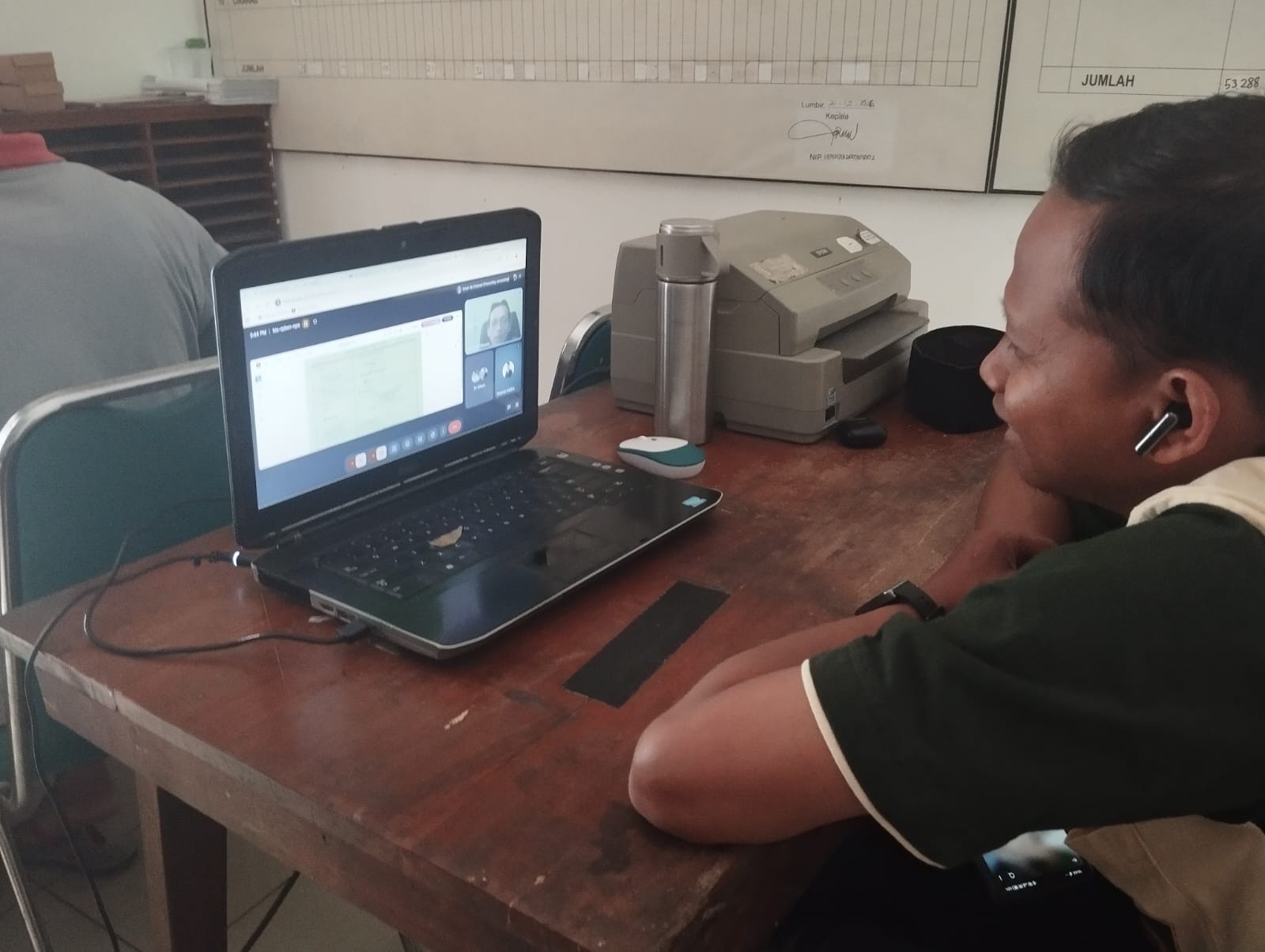 Tingkatkan Kompetensi Digital Wakaf, Penyuluh KUA Lumbir Ikuti Pelatihan SIWAK Bersama APRI Banyumas
