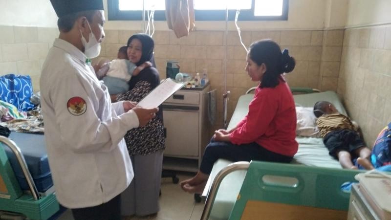 Berikan Penguatan Spiritual Pasien, Penyuluh KUA Gelar Bimbingan Mental dan Rohani di Puskesmas Tambak 1